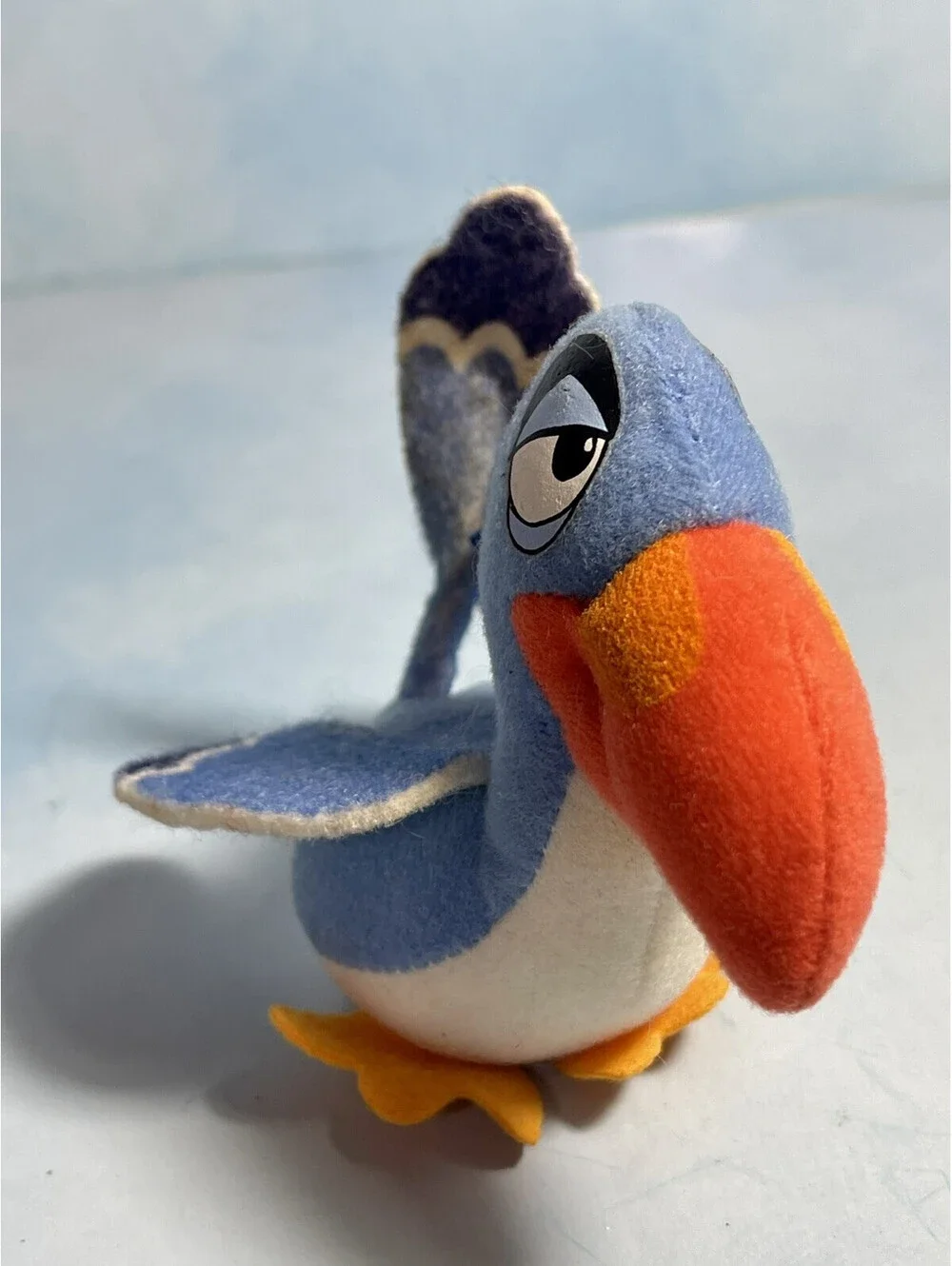Vintage Disney LION KING Zazu Hornbill Bird Plush McDonald's